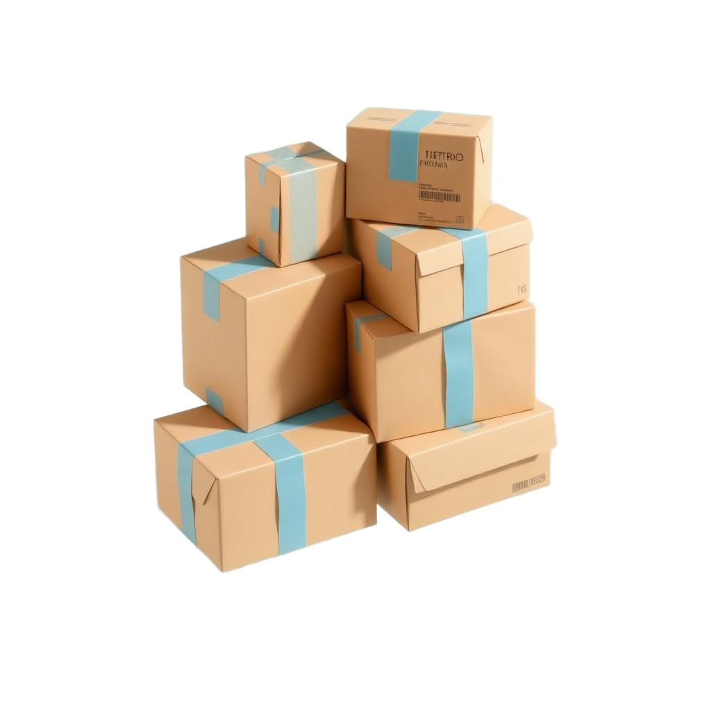 Balíky pripravené na expedíciu